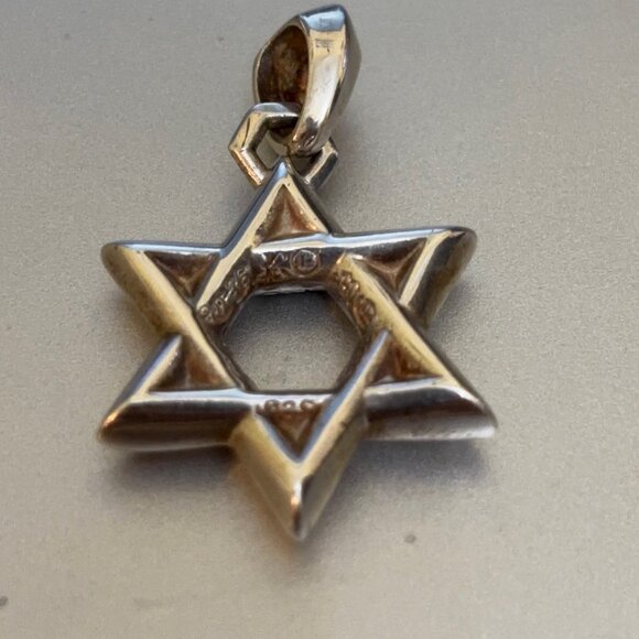 Chrome Hearts REAL 925 STERLING SILVER Star of David Pendant